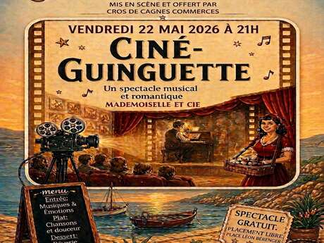 spectacle théâtral - "Ciné Guingette"