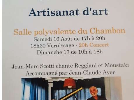 Expo au  Chambon