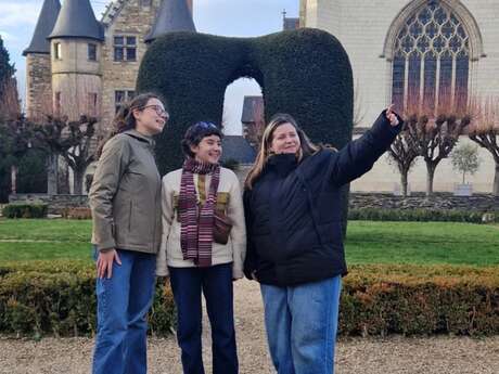 Visites flash du jardin suspendu du Château d'Angers