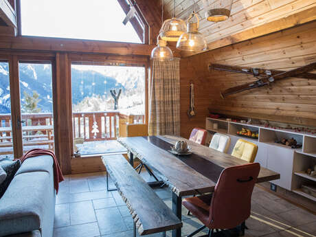 "Cœur de Loup", magnifique chalet bois aux Molanès