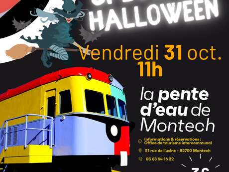 Balade Commentée de la Pente d'eau de Montech - Spéciale Halloween
