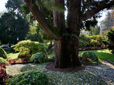 Evian parks and gardens