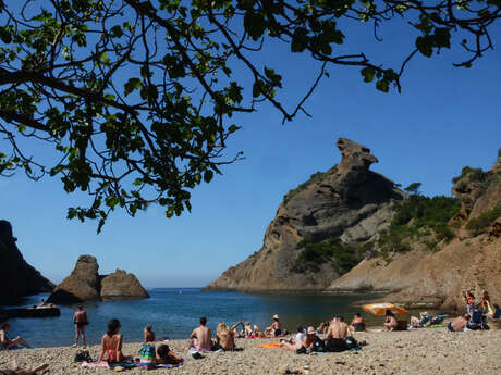 Plage de la Calanque de Figuerolles