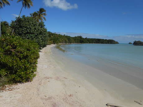 Plage de la baie de Gadji