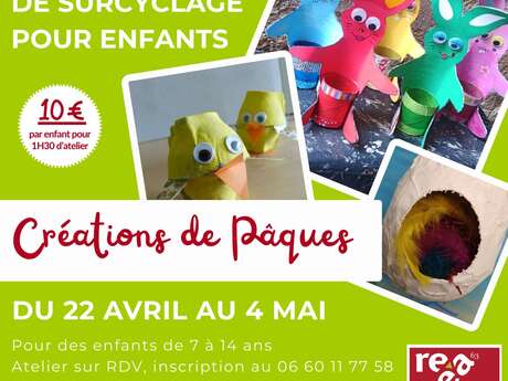 Atelier créatif de surcyclage pour enfants