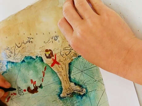 Atelier "carte marine artistique"