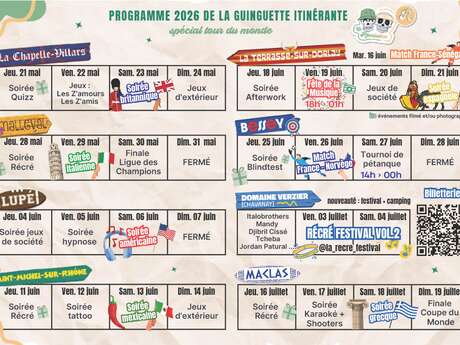 Guinguette itinérante "La Récréation"