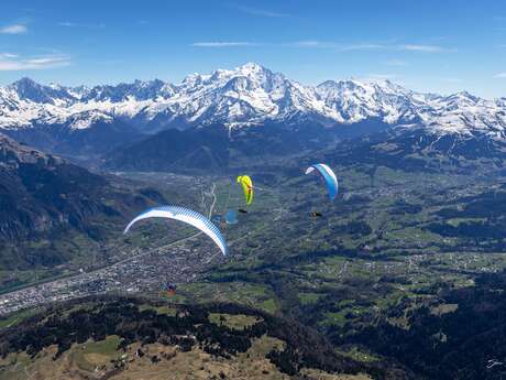 Cours de parapente, stages tous niveaux