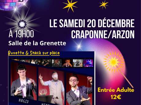 Soirée magie / mentalisme / hypnose