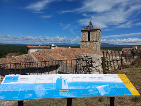 Table d'orientation du château