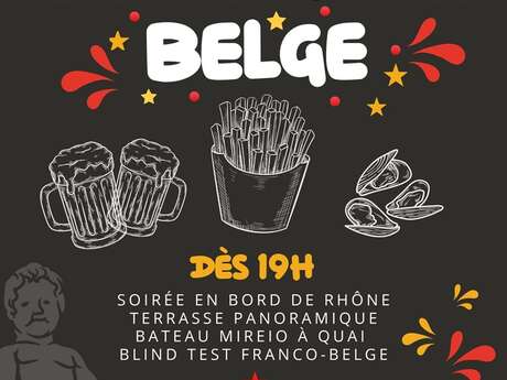 Fête nationale belge à bord