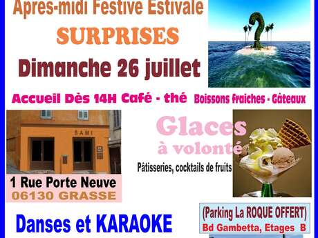 Après-midi festive estivale