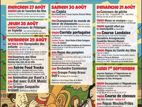Fêtes de Cazaubon 2025