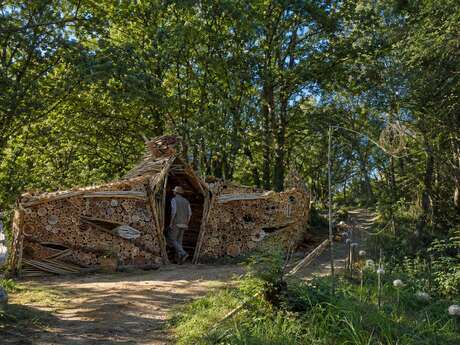 Land Art avec Marc Averly, sculpteur