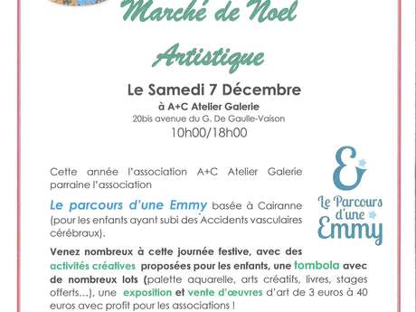 Marché de Noël artistique - A+C Galerie