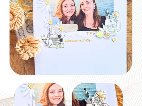 Atelier scapbooking : mettre en valeur une photo