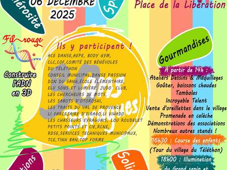 Animations pour le Téléthon