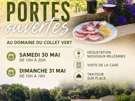 Portes ouvertes au domaine du Collet Vert