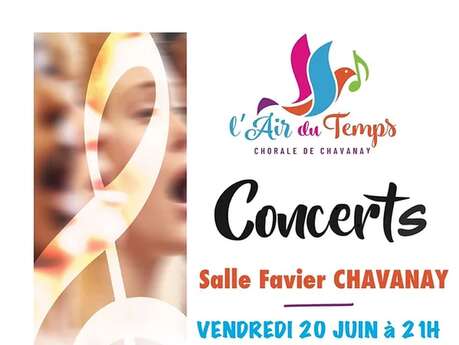 Concerts Anniversaire de la chorale "L'Air du temps"