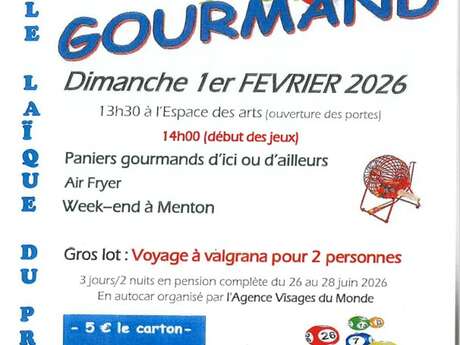 Loto Gourmand de l'Amicale Laïque