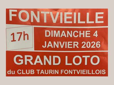 Bingo of the Club Taurin Fontvieillois