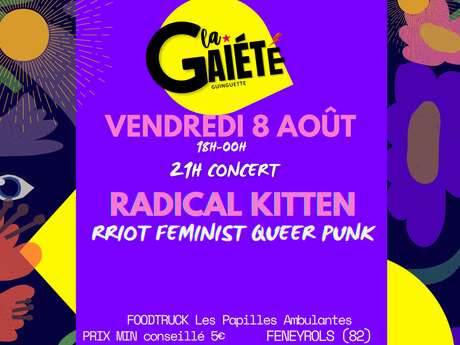 CONCERT RADICAL KITTEN [ rriot queer feminist post punk]