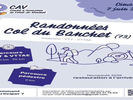 Les randonnées du Col du Banchet - VTT et pédestre