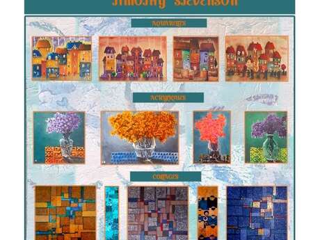 Exposition à la  Galerie 34