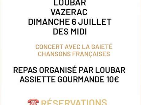 Concert par La Gaieté dans le cadre de l'Étonnant été