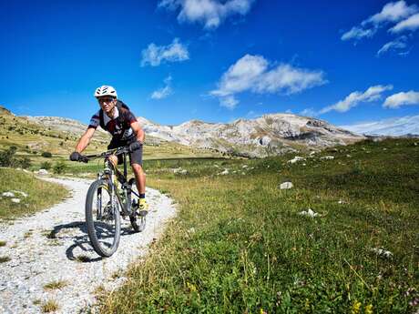 GTHA - Grande Traversée des Hautes-Alpes à VTT - [ section Dévoluy ]