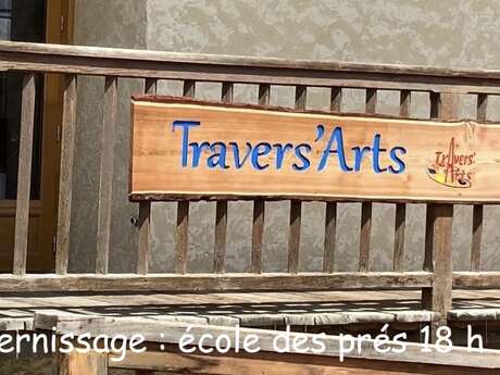 Vernissage de l'exposition Travers’Arts