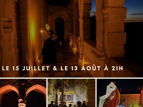 Visite guidée nocturne des châteaux de Bruniquel