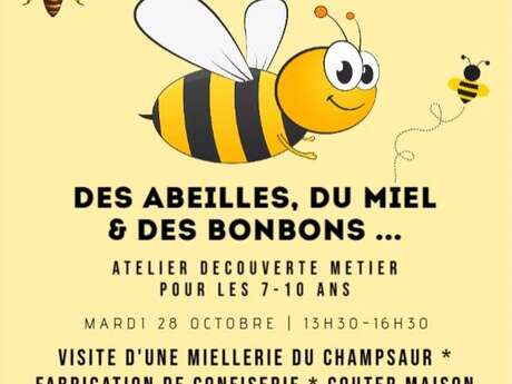 Atelier pédagogique - Des Abeilles, du miel et des bonbons