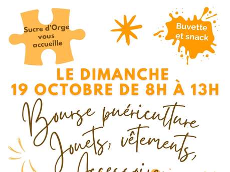 Bourse puériculture jouets vêtements