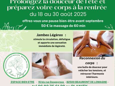 Reconnexion & Légèreté pour une rentrée en douceur
