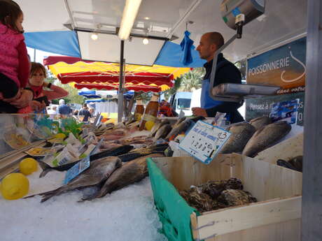 Le marché de l'Ayguade