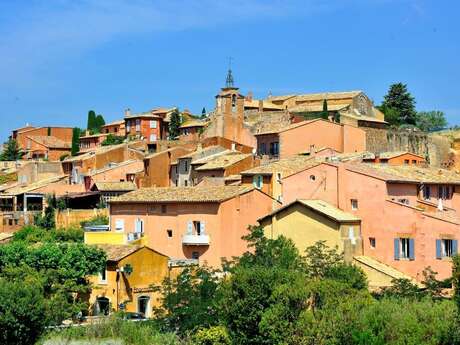 NEW YEAR in Roussillon, the most colourful village in the Luberon