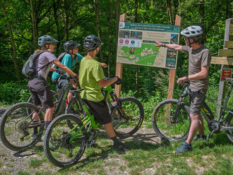 La Plaine du Fier rive Droite - itinéraire VTT Cross-Country n°35RD