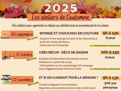 Atelier : Créa'Récup de déco et d'emballage (à partir de 3 ans) | Ateliers zéro déchet