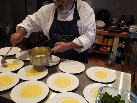 Cours de cuisine au Château Maucoil