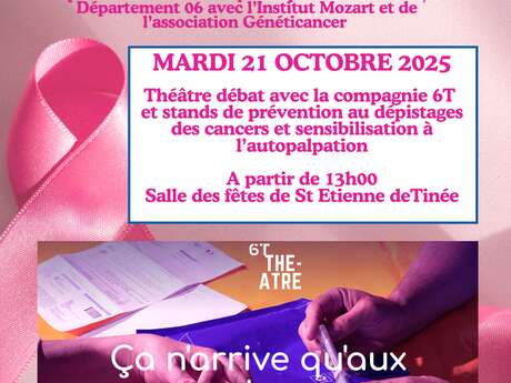 Octobre Rose Théâtre/Débat