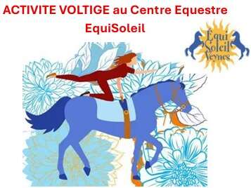 Activité Voltige au Centre Equestre EquiSoleil