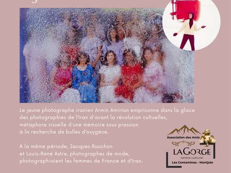 Exposition "MémoriElles - Regards croisés sur l'Iran" au Centre Culturel de la Gorge