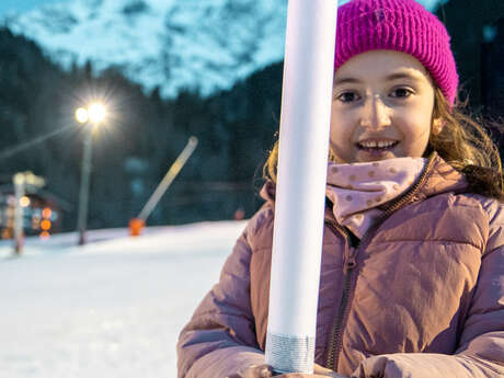 Les p'tits Flambeaux : descente aux flambeaux solidaire