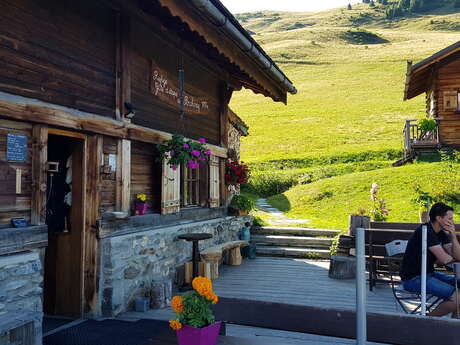 L'Alpage de Porcherey from Saint-Nicolas de Véroce