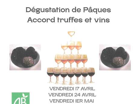 Proeverij van paaswijn en truffels - Domaine du Faucon Doré