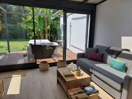 Agréable maison avec jardin