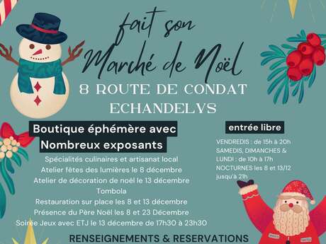 Marché de Noël - Boutique éphémère