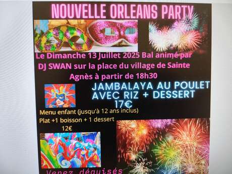 Neue Orleans Party