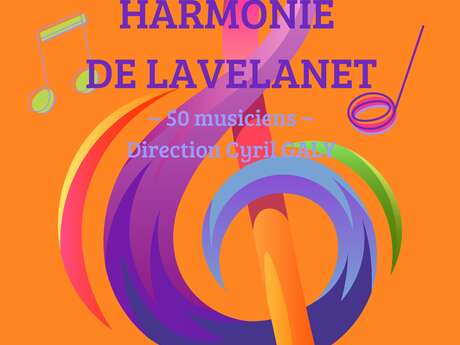 Concert "Harmonie de Lavelanet" sur la placette des Arts